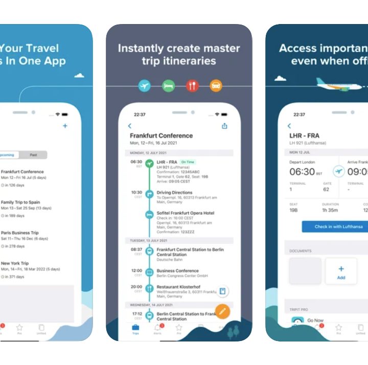 TripIt app.