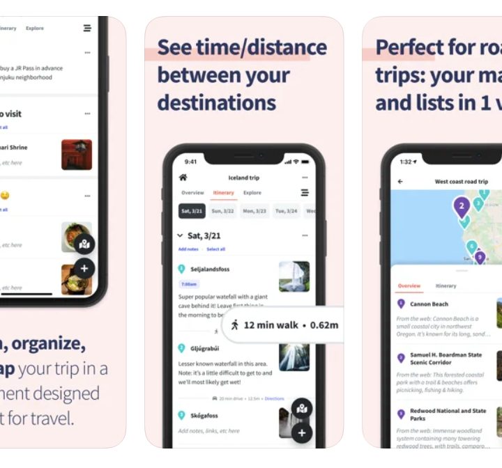 Wanderlog Trip Planner.