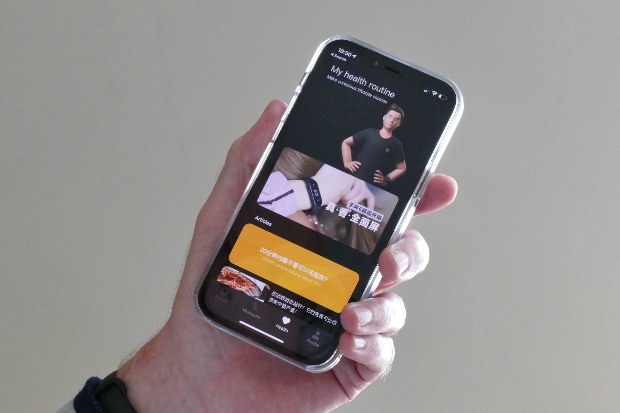 xiaomi mi band 6 review wear app menu