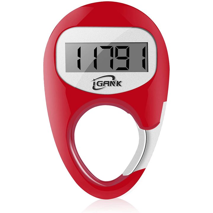 iGank Simple Walking Pedometer Step Counter