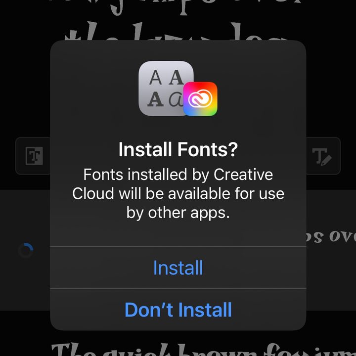 how to install fonts on an iphone ad2