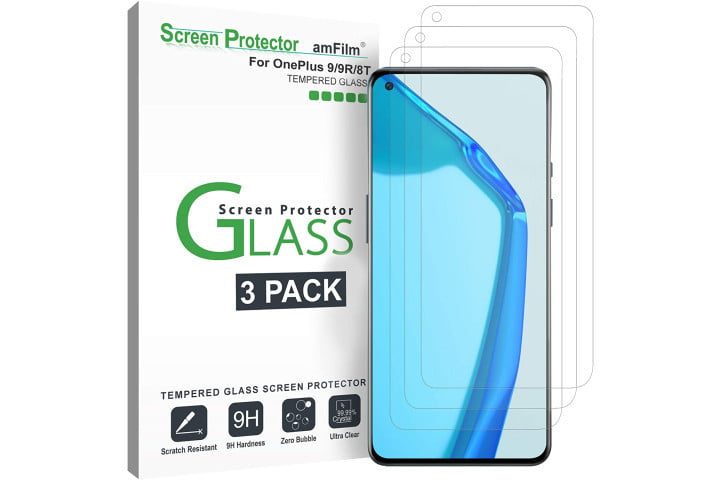amFilm Tempered Glass Screen Protector for OnePlus 8T