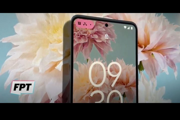 Android 12 lock screen revealed image. Credits: Android official.