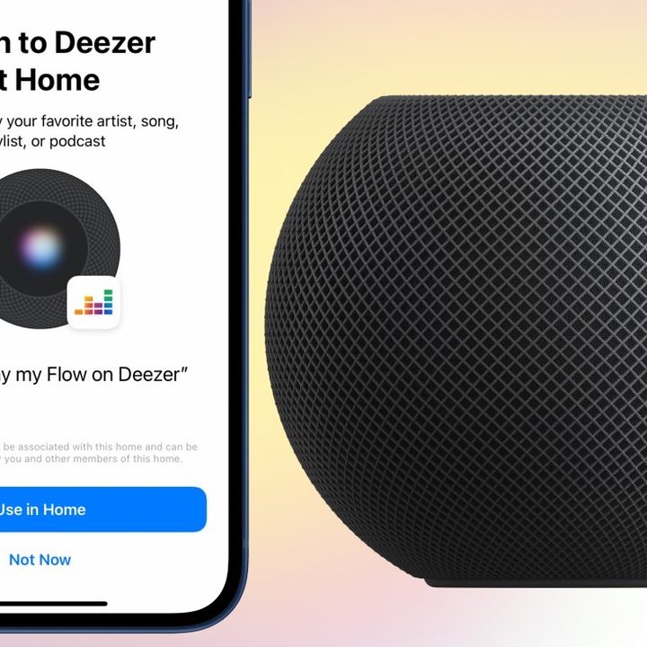 Deezer has been added to Apple's HomePod and HomePod mini