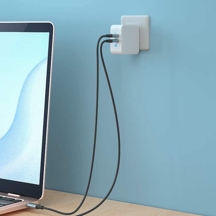 CHOETECH 100W 2-Port Type C Wall Charger