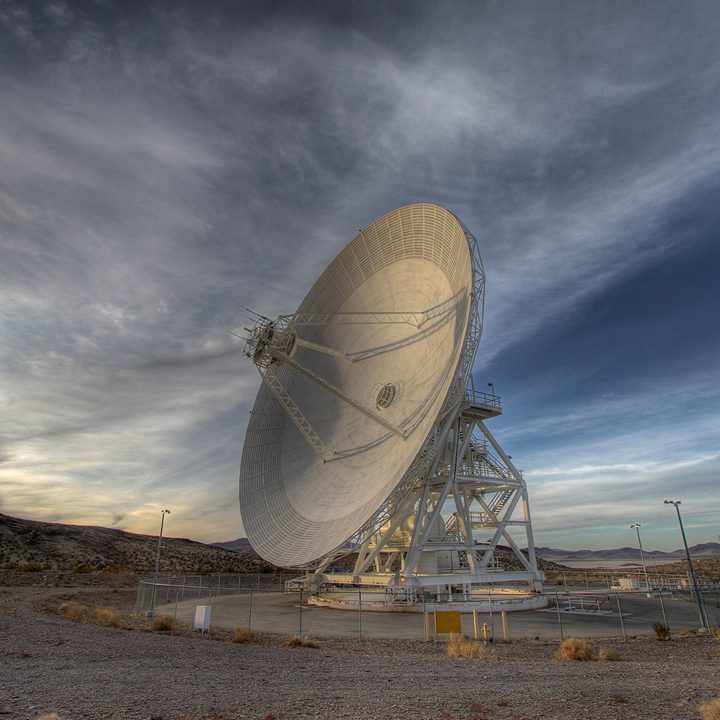 NASA Deep Space Network satellite