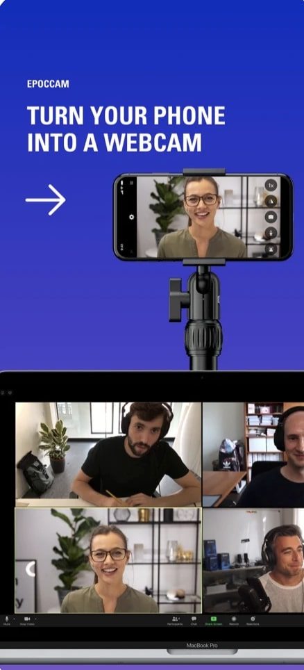 best iphone android webcam apps epoccam ios1