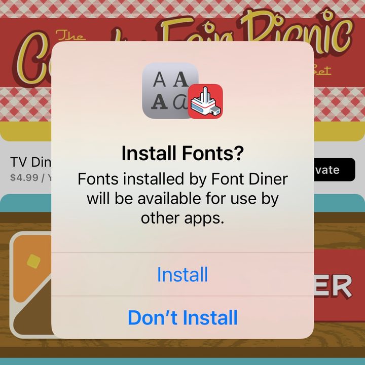how to install fonts on an iphone fd3