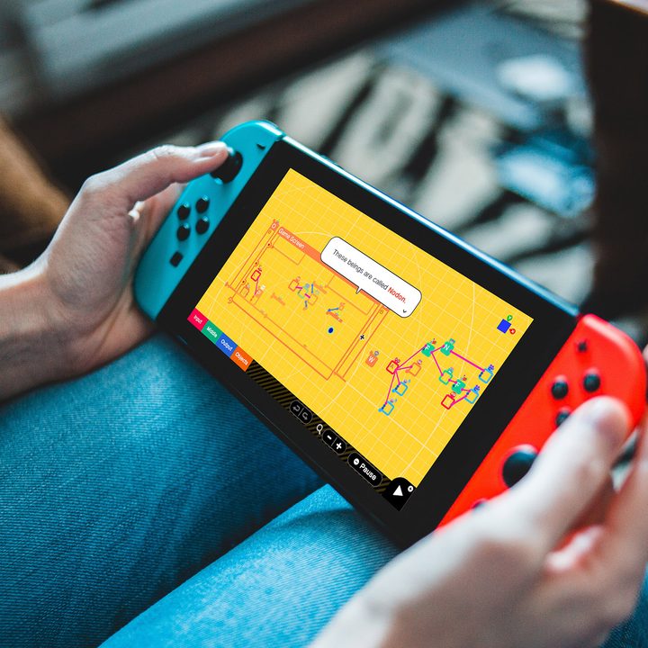 Game Builder Garage on nintendo switch