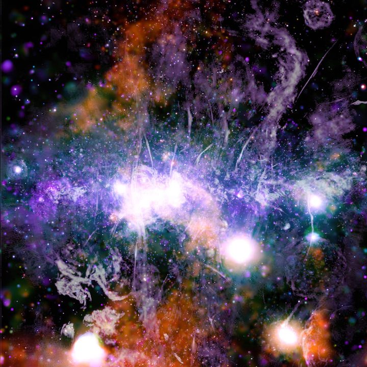 Threads of superheated gas and magnetic fields are weaving a tapestry of energy at the center of the Milky Way galaxy. A new image of this new cosmic masterpiece was made using a giant mosaic of data from NASA's Chandra X-ray Observatory and the MeerKAT radio telescope in South Africa.