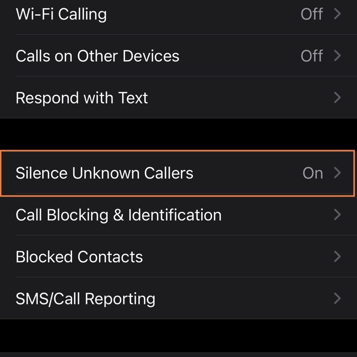 how to ignore robocalls on your iphone ios phone call settings 1
