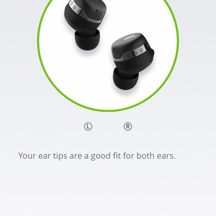 JBL Tour Pro+ Headphones app.