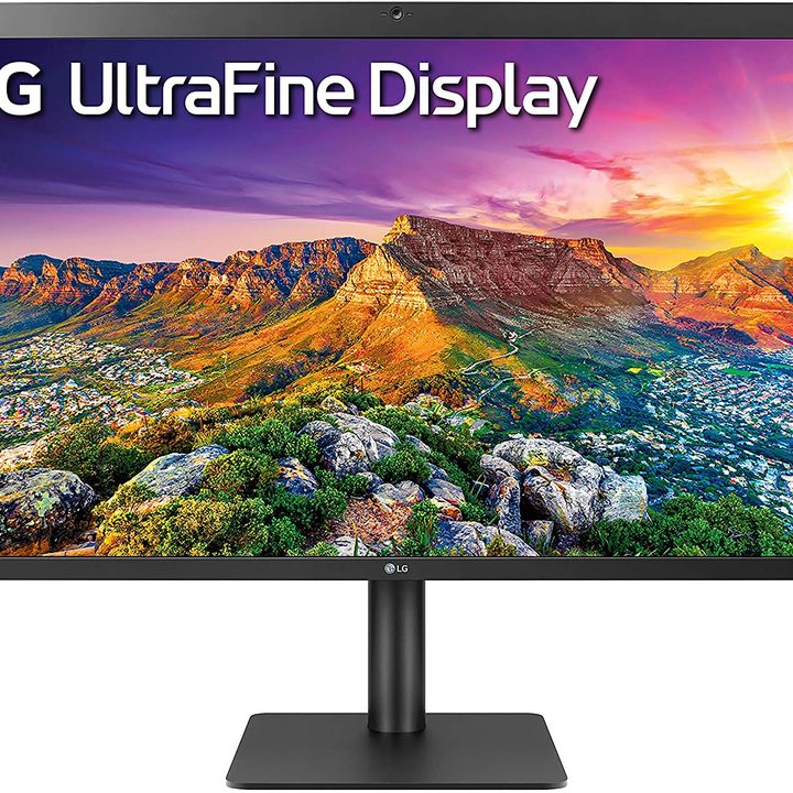 The LG UltraFine OLED Pro, its first OLED monitor.