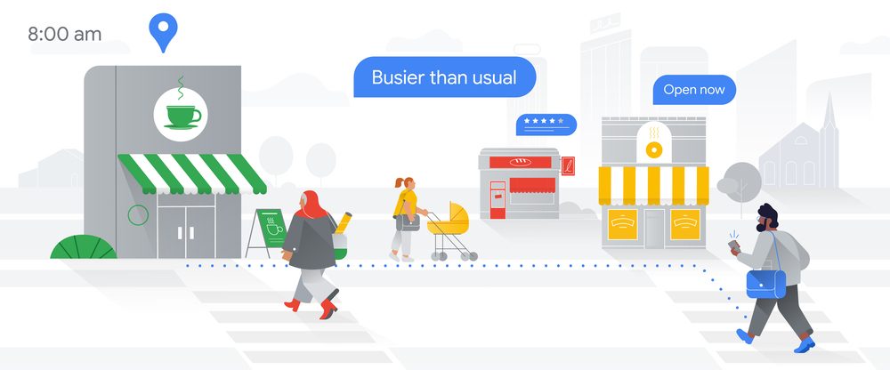 Google Maps busyness launch