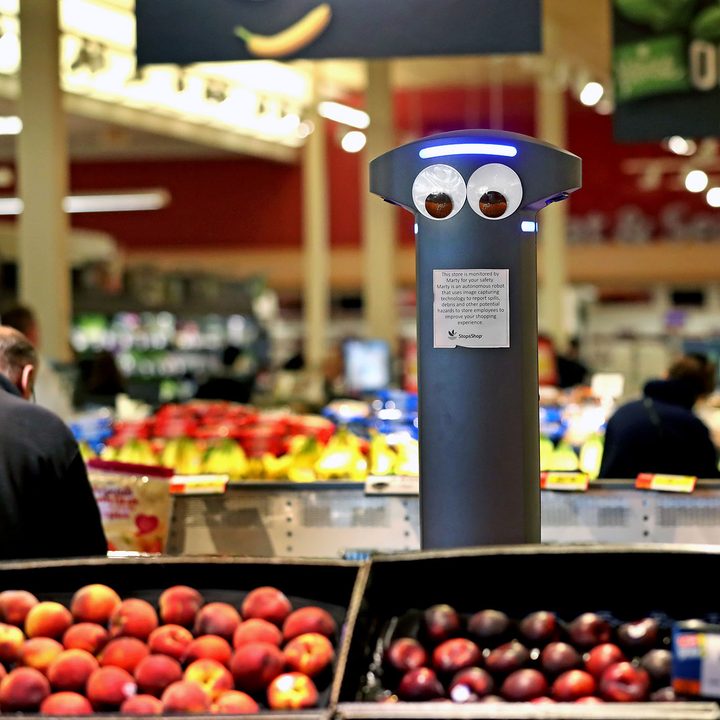 Marty the Grocery Store Robot