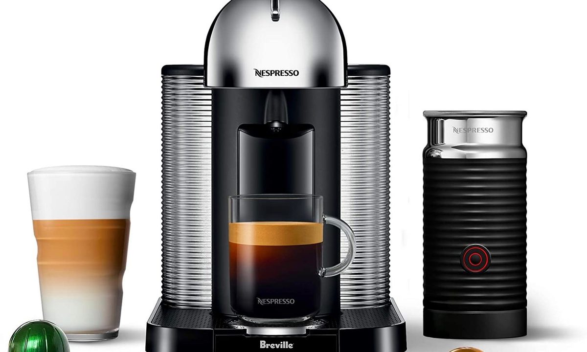 The Nespresso Vertuo kit.