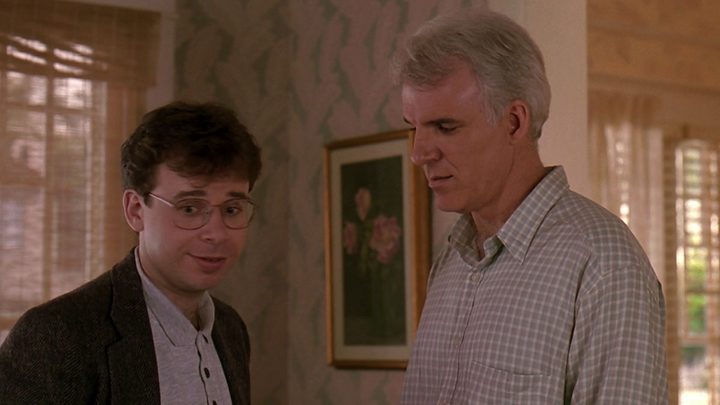 Steve Martin and Rick Moranis in Parenthood.
