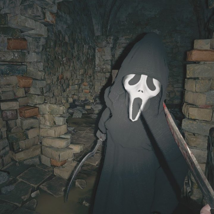 Resident Evil Village Ghostface Mod