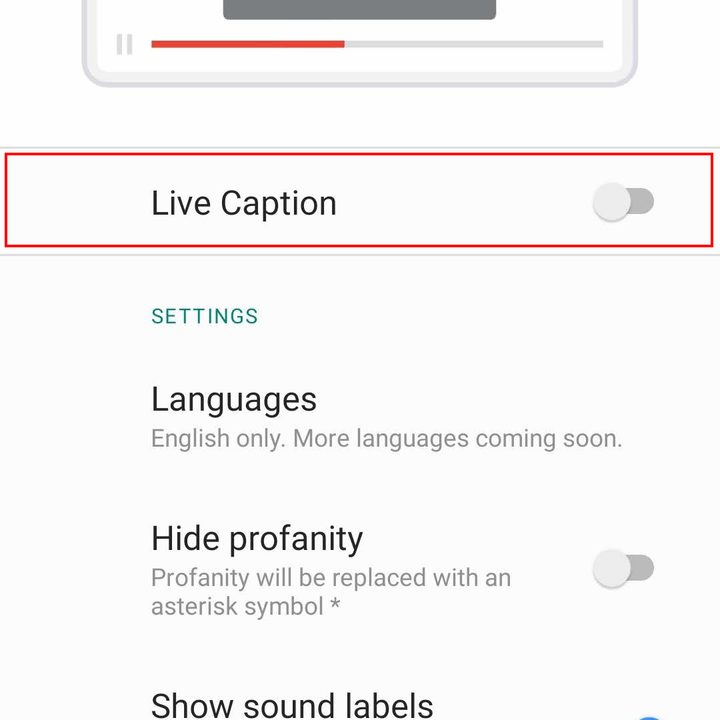 how to turn on live captions in android 10 samsung 3 caption