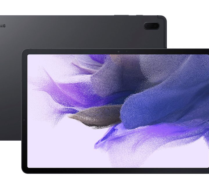 Galaxy Tab S7 FE 5G front and rear.