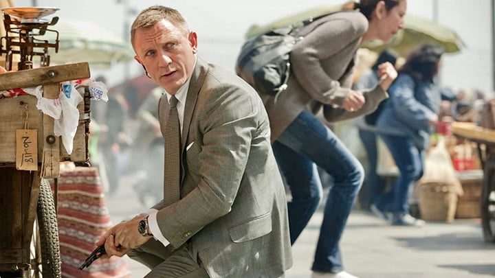 Daniel Craig in Skyfall.