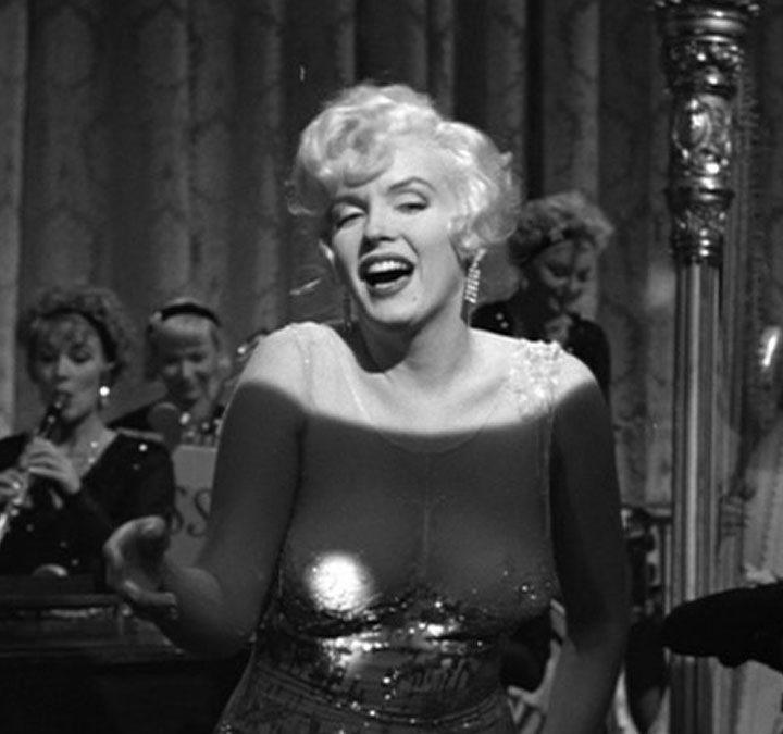 Marilyn Monroe in Some Like It Hot.