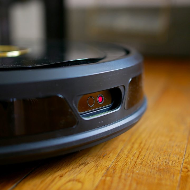 Trifo Lucy Robot Vacuum camera closeup