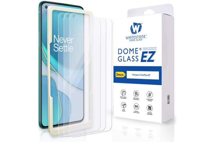 Whitestone Dome Glass EZ Screen Protector for OnePlus 8T