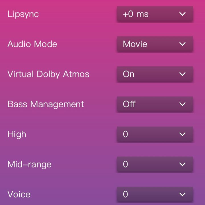 WiSA SoundSend app