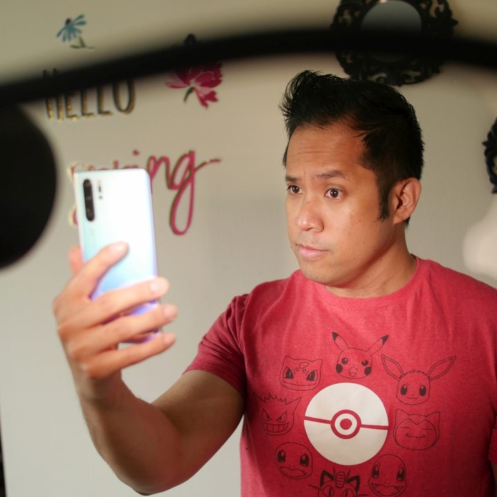 Wyze Floor Lamp selfie