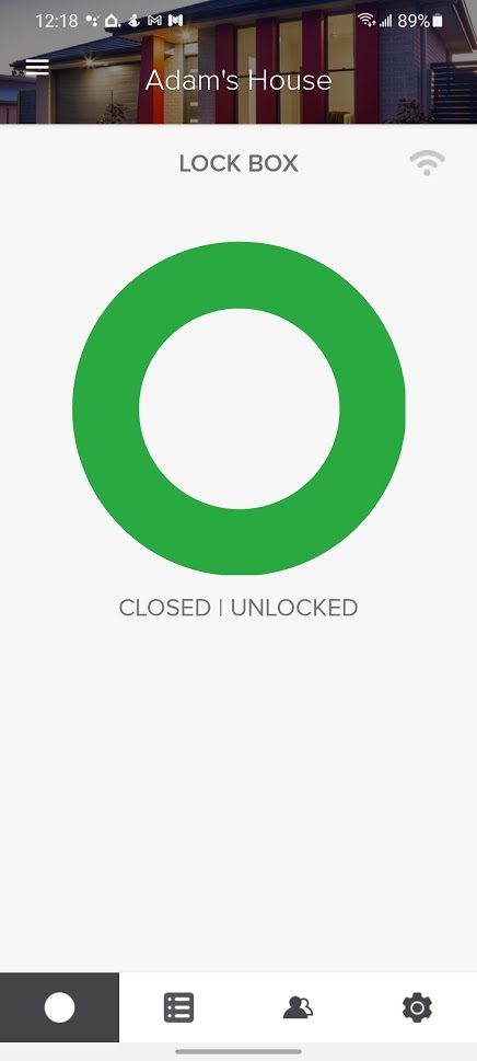 The Yale Access app on a smartphone.