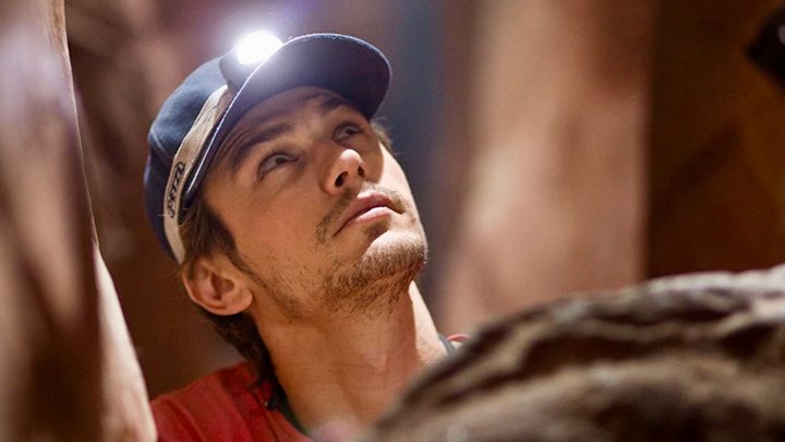 James Franco in 127 Hours.