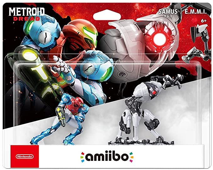 Metroid Dread 2-pack amiibo.