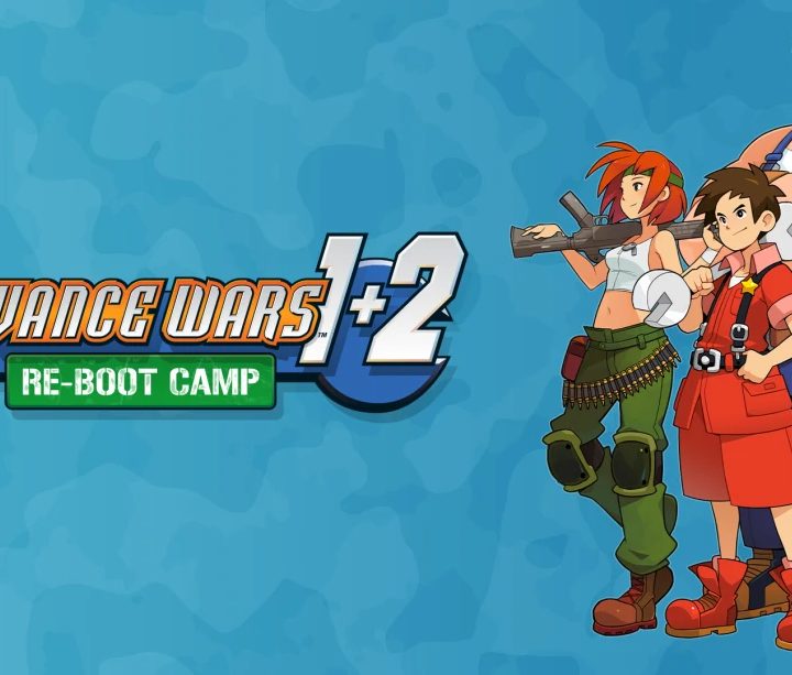 Advance Wars 1+2 Re-Boot Camp title card.