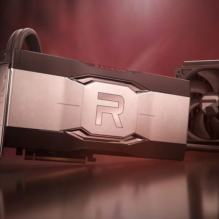 The AMD RX 6900 XT Liquid Edition graphics card.