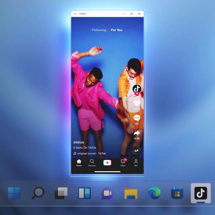 android apps in app store on windows 11 - Tiktok