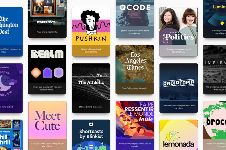 Apple Podcasts subscription channels.
