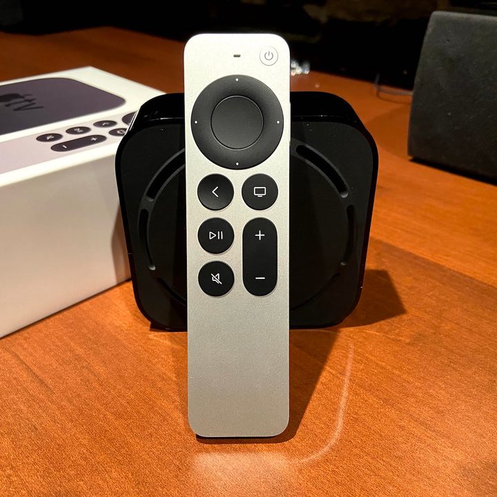 Apple TV 4K Gen 2 with new Siri remote