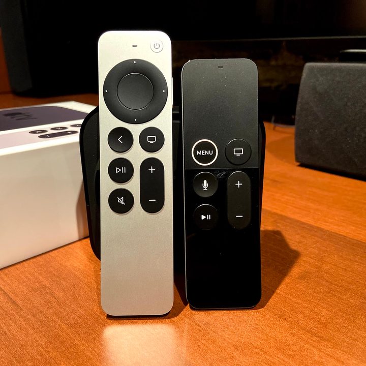 Apple TV 4K Gen 2 with new Siri remote, original Siri remote