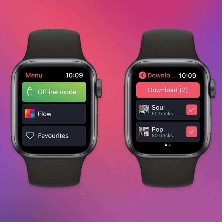 Deezer on Apple Watch