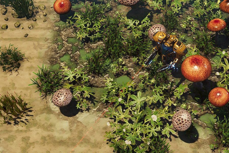 Godfall game with FidelityFX Super Sampling Enabled