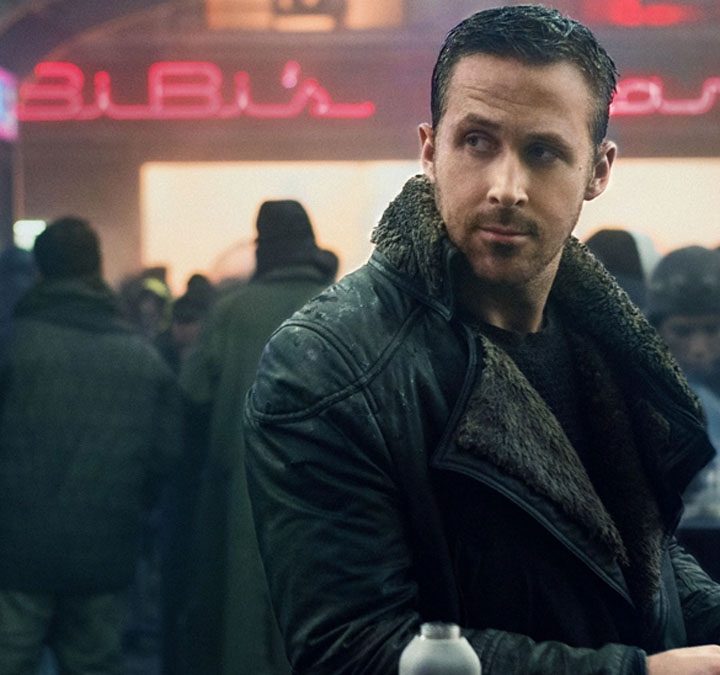 Ryan Gosling as K in Blade Runner 2049.