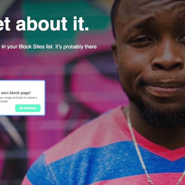 BlockSite screenshot.