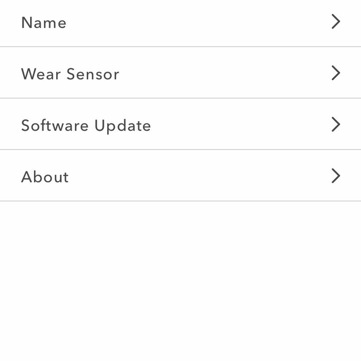 Bowers & Wilkins Headphones app showing advanced settings.