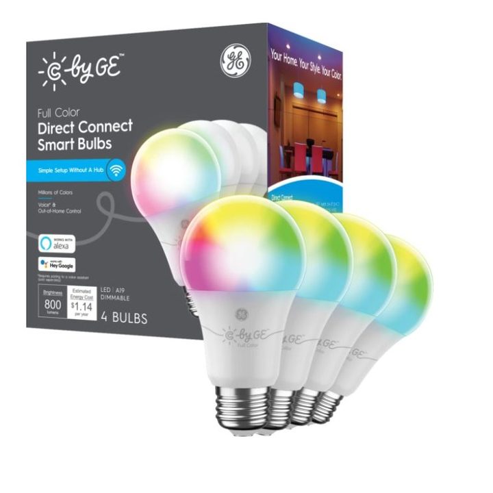 C by GE Full Color Smart Bulbs 4-pack
