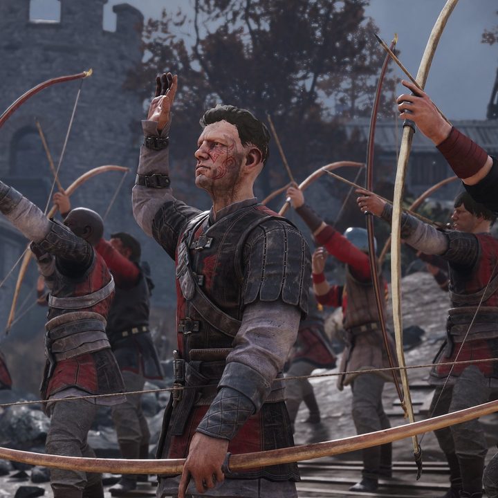 A group of Archers from Chivalry 2.