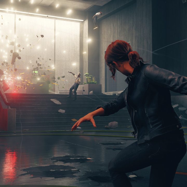 Control protagonist Jesse explores the game's facility.
