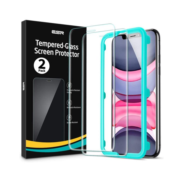 ESR Premium Tempered Glass Screen Protector for iPhone XR