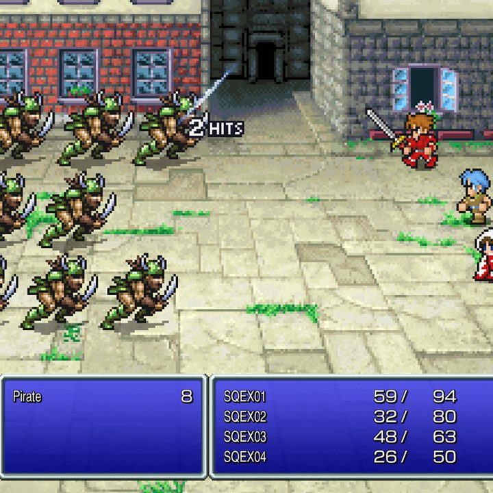 A screenshot of Final Fantasy Pixel Remastered.