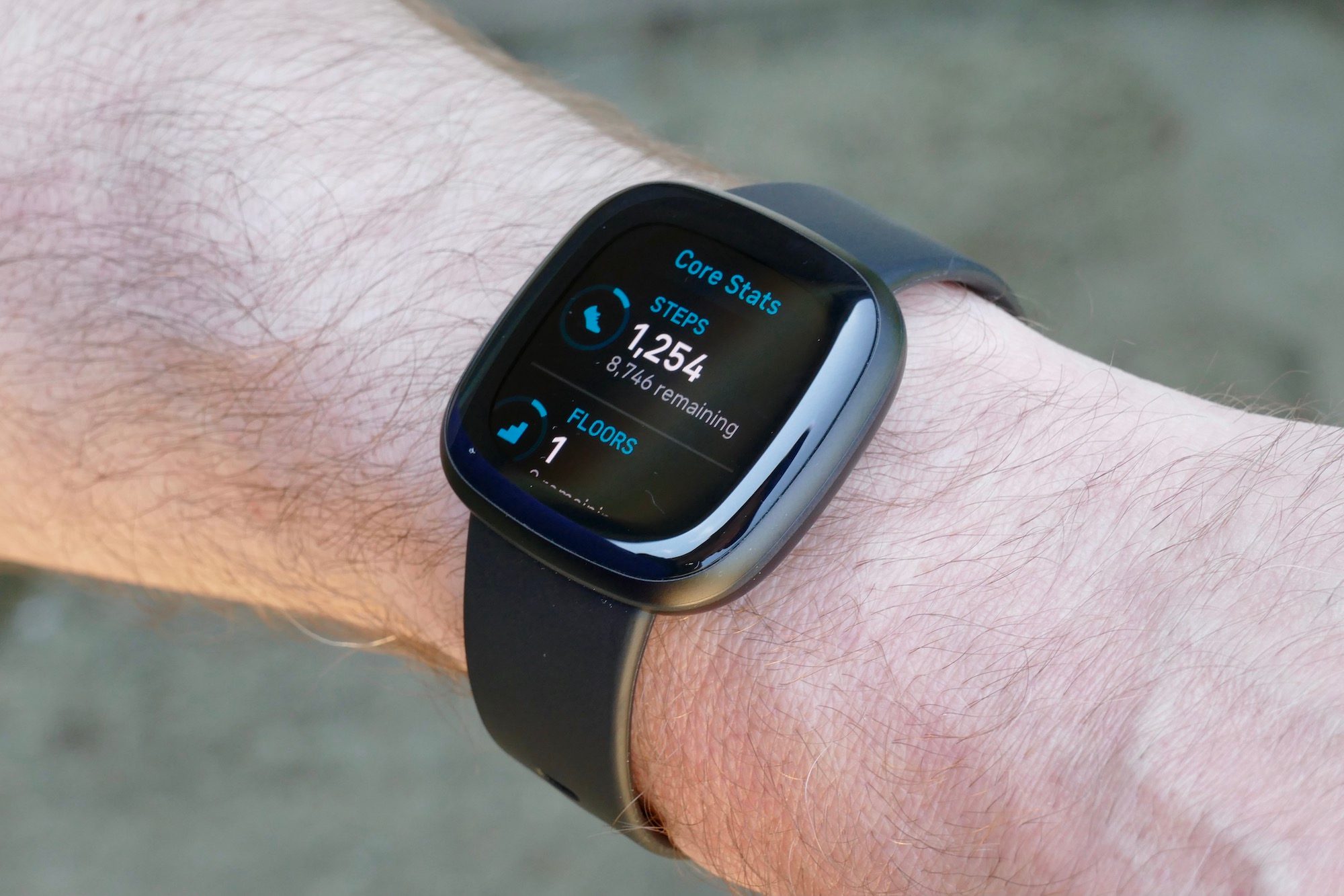 Fitbit Versa 3 core stats